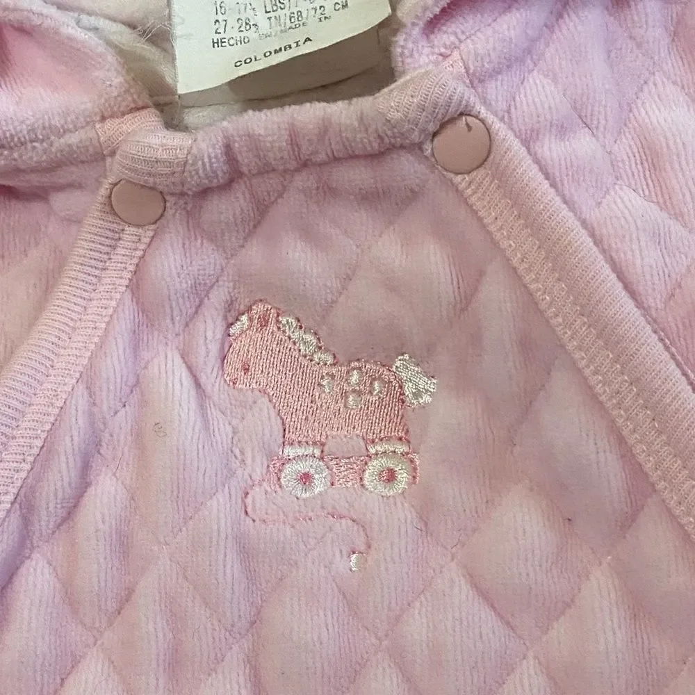 Vintage Little Me Fleece Winter Snow Outfit